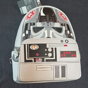 Loungefly Disney Star Wars At At Pilot Helmet Backpack
